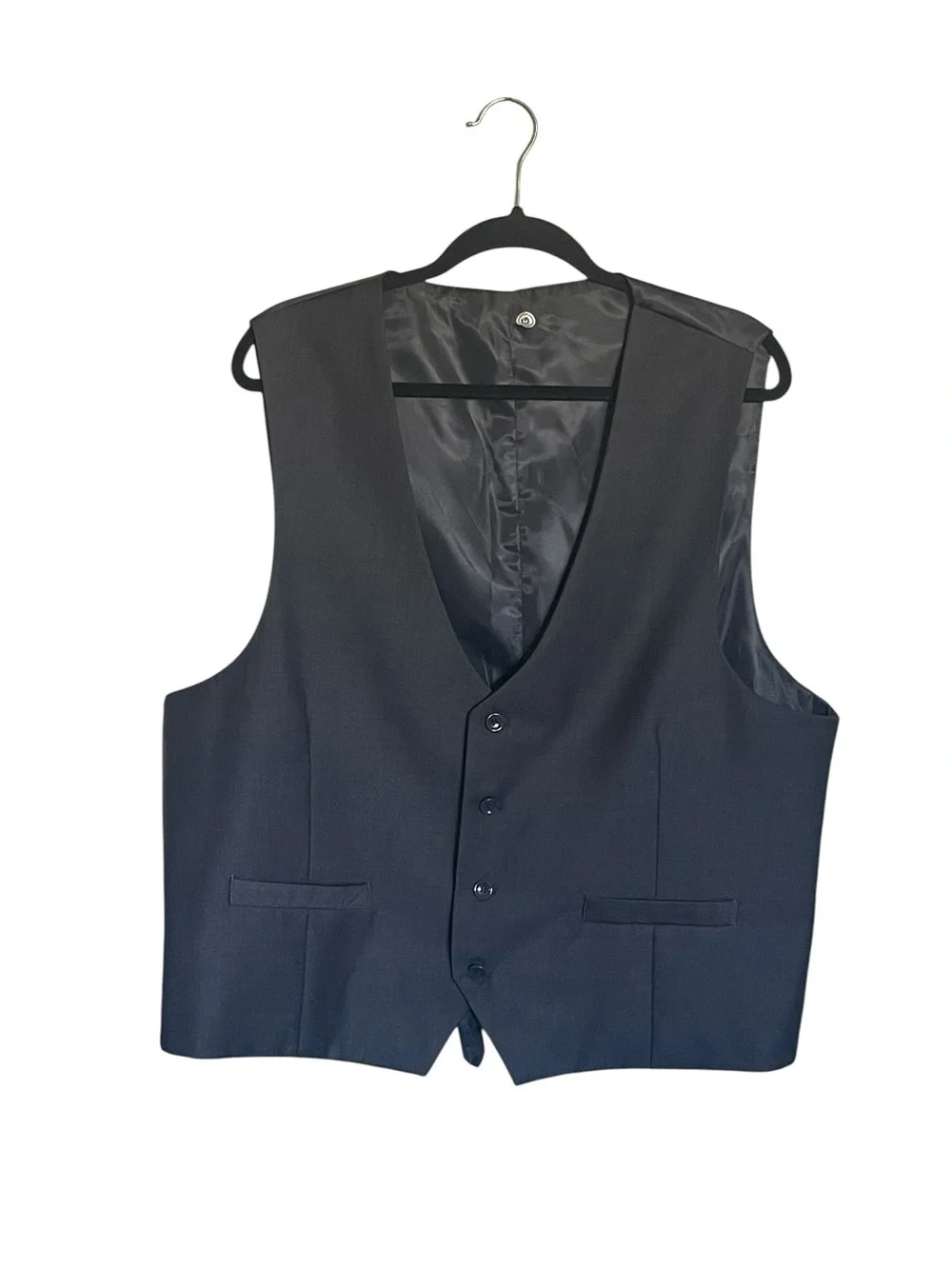 Men's navy blue Classic Tailored Waistcoat Vest